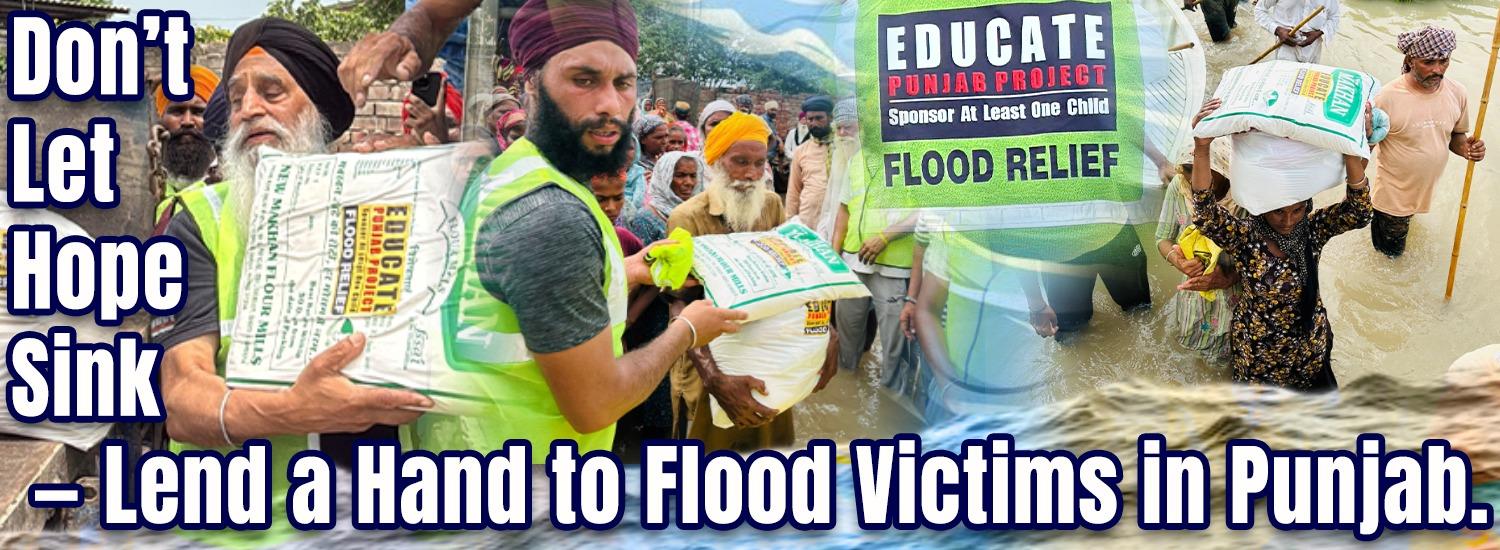 Flood Relief: Don't Let Hope Sink